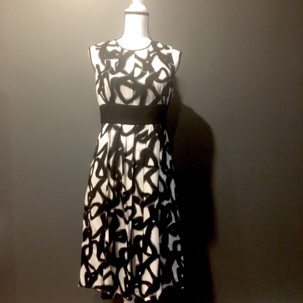 MICHAEL Michael Kors black/white graffiti print